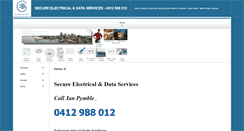 Desktop Screenshot of electricianeasternsuburbs.com.au